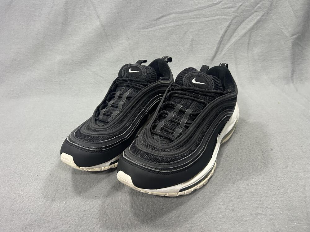 Nike Air Max 97 Shoes Mens Size 10.5 Black Running Cushioned Sneaker Athletic